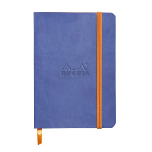 Rhodia Softcover Notebook - Medium - Sapphire Blue - Dotted